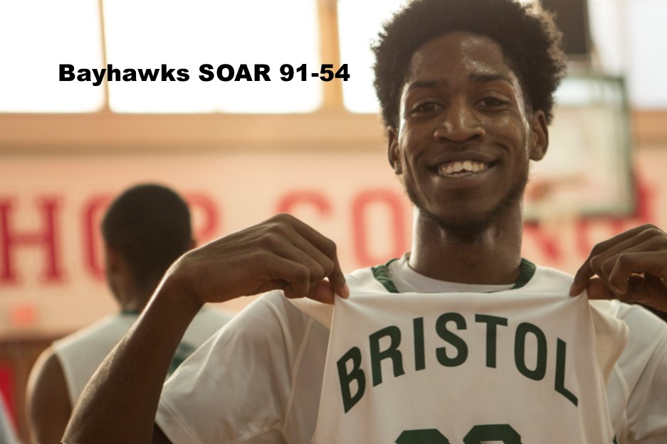 Bayhawks Cruise to Victory Over Roxbury 91-54