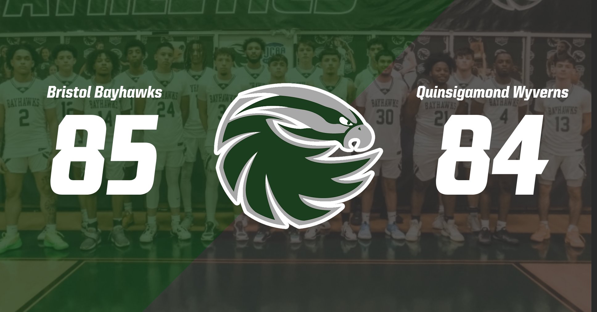 Bayhawks Hold Off Wyverns, Win 85-84