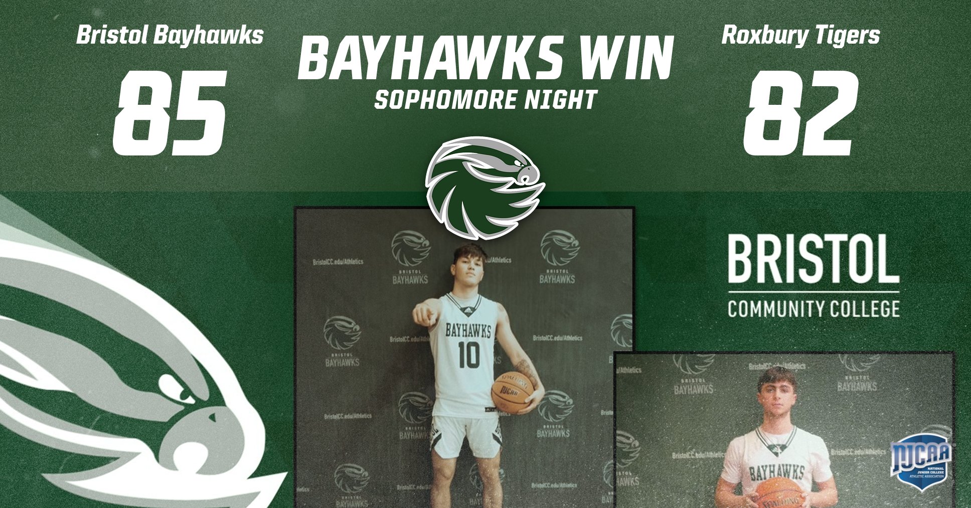 Bayhawks Bag 15th Win on Sophomore Night!