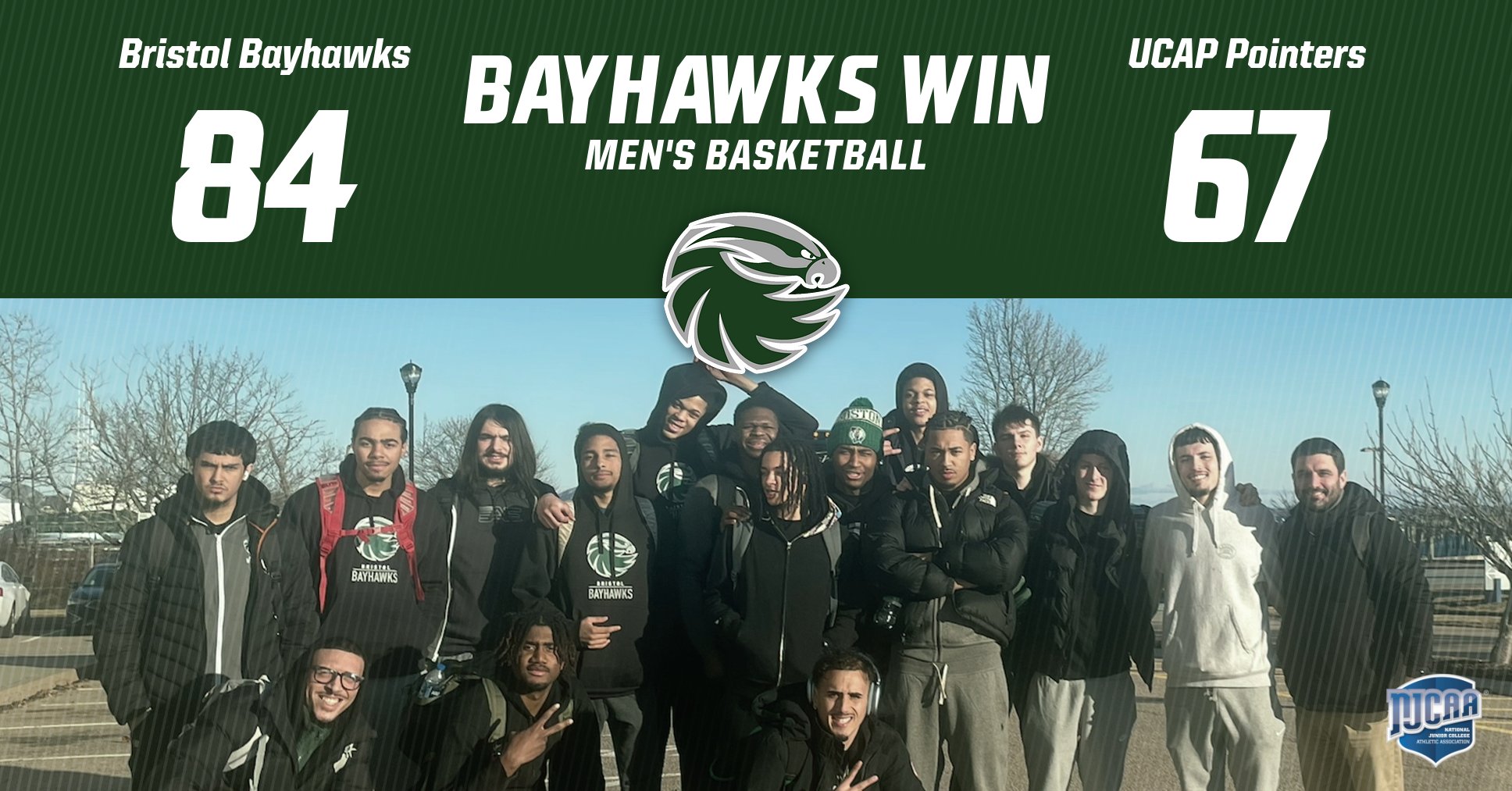 Bayhawks Bounce Back, Beat Ucap 84-67.