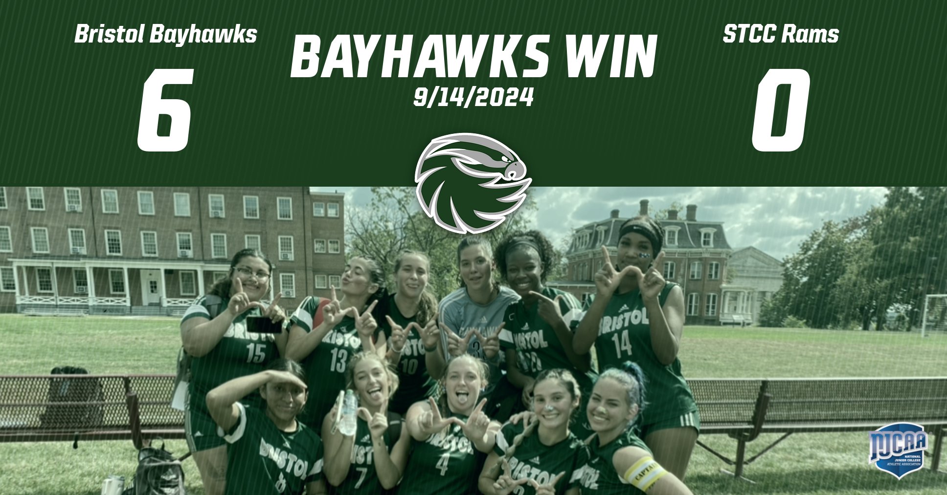 Bayhawks Win on the Road, 6-0!
